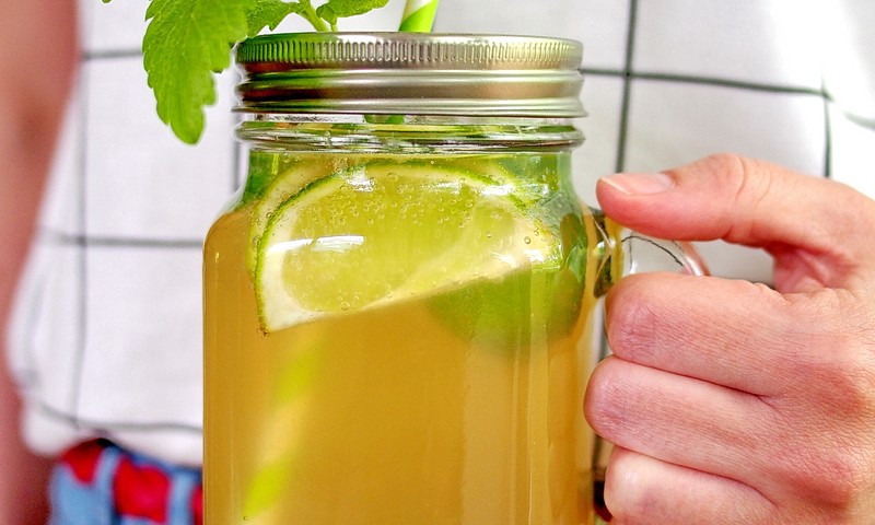 Rezept für Limeade mit Rohrzucker und Zitronenmelisse - "Fee ist mein Name"